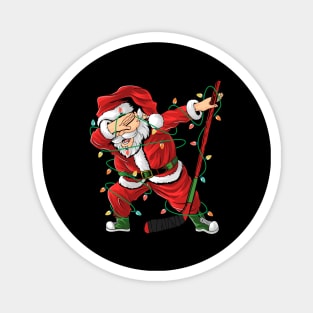 Dancing Santa lights Magnet